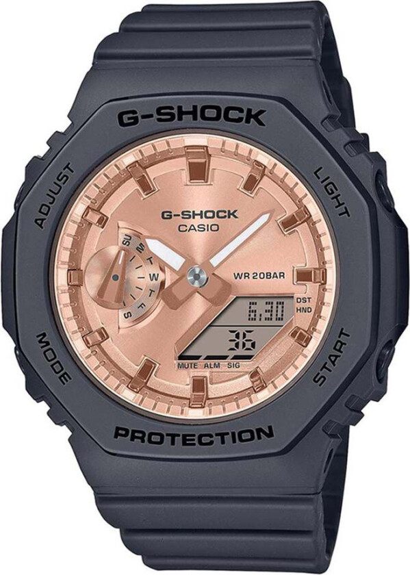 G-Shock GMA-S2100MD-1AER - Anadigi - Sort - Unisex - Resin - Mineral