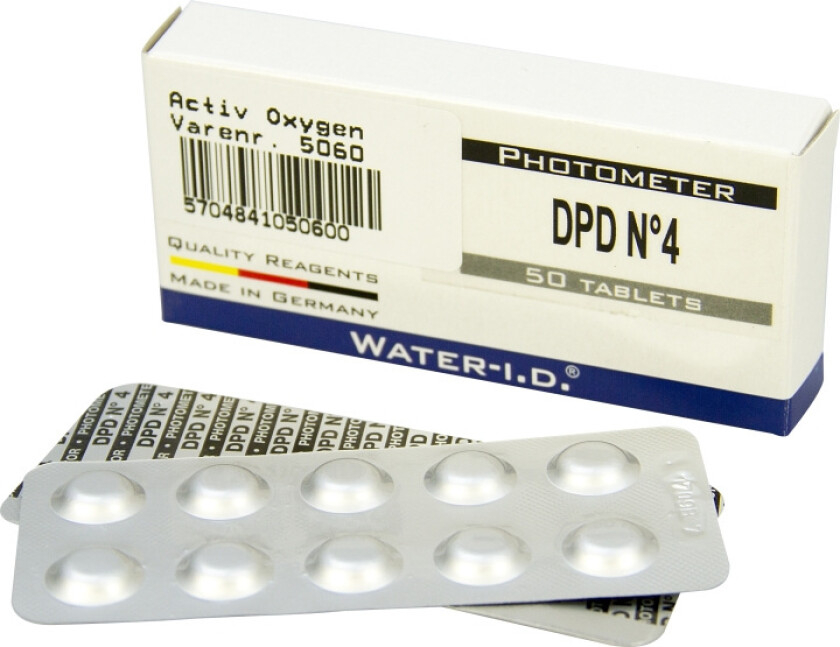 Swim & Fun Pool Lab Refill DPD No. 4 Aktivt ilt 50 pcs