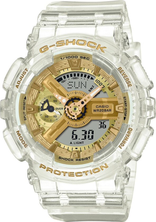 G-Shock Limited GMA-S110SG-7AER - Anadigi - Plastik - Dameklokker - Resin - Mineral