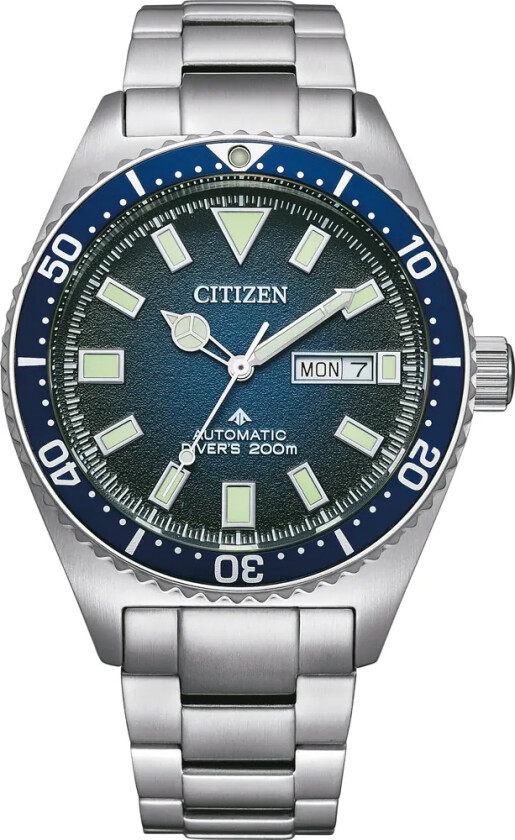 Promaster Diver Automatic NY0129-58L - Automatisk - Sølv - Herreklokker - Rustfritt stål - ledd m/pin - Mineral