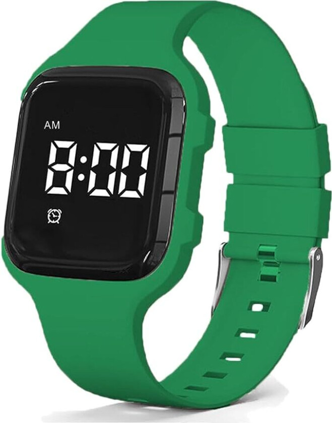 Vibrating Reminder Watch FIBEX15V12 - Digital - Grønn - Unisex - Silikon -