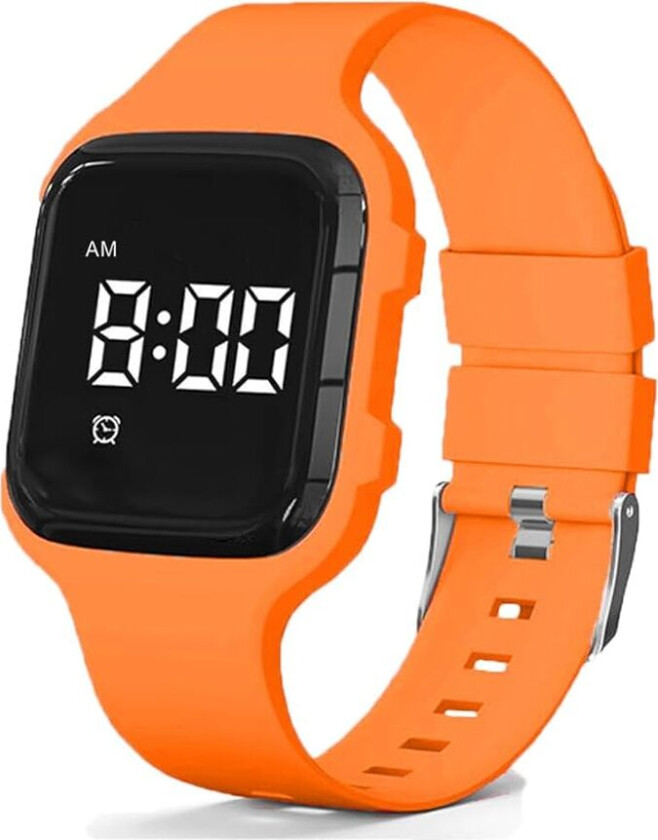 Vibrating Reminder Watch FIBEX15V13 - Digital - Oransje - Unisex - Silikon -