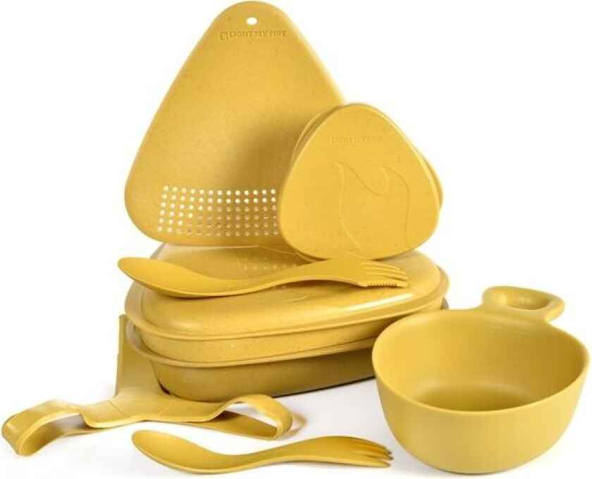 Bilde av Outdoor MealKit, matboks Mustyyellow