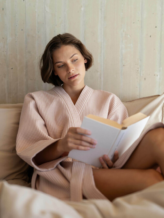 Vega morgenkåpe rosa