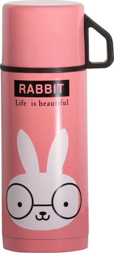 Kids Thermos Rabbit 350ml Pink / Rebbit