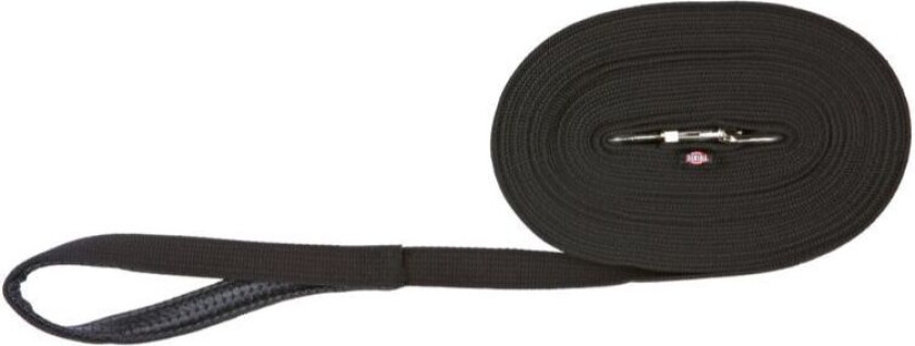 Sporline Langline Bomull Flat Sort 10 m