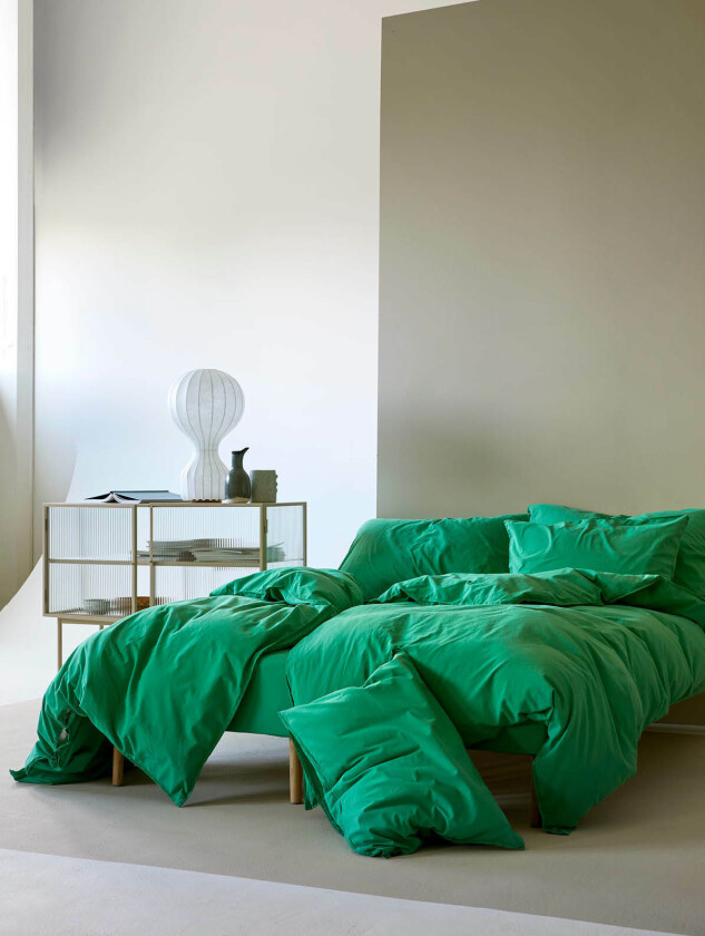Frøya sengesett grønn