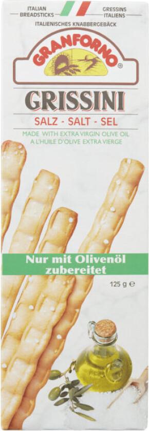 Granforno Grissini med Salt 125g