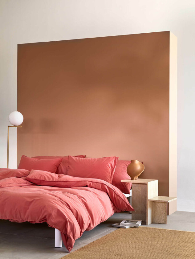 Frøya sengesett dus rose