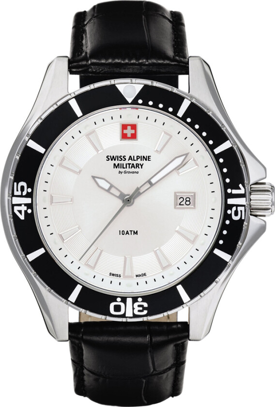Nautilus 7040.1532SAM - Kvarts - Sølv - Herreklokker - Skinn - Safir