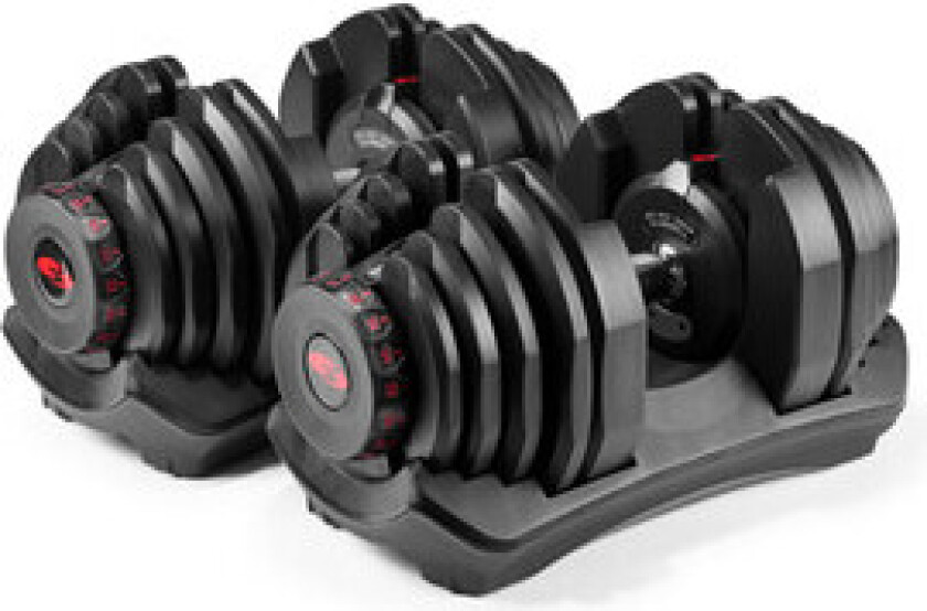Bilde av SelectTech 1090i, 2 x 4-41 kg, black/red, Bowflex