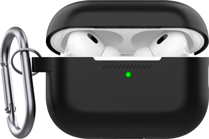 Keybudz Elevate Series Cover t/AirPods Pro Gen 2 (silikon) Svart