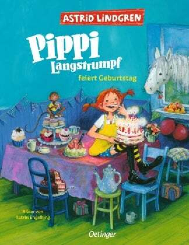 Pippi Langstrumpf feiert Geburtstag av Astrid Lindgren