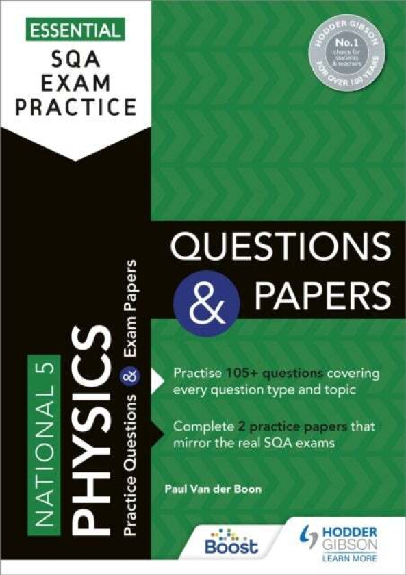 Essential SQA Exam Practice: National 5 Physics Questions and Papers av Paul Van der Boon