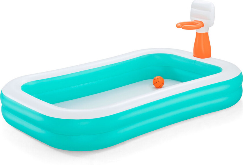 Dunk n Splash familiebasseng - 636 liter (251x168x102 cm)