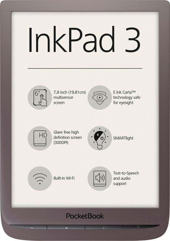InkPad 3 E-bokleser 7,8tm (8GB) Brun
