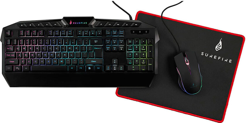 Surefire KingPin RGB Gaming Combo (tastatur/mus/musematte)