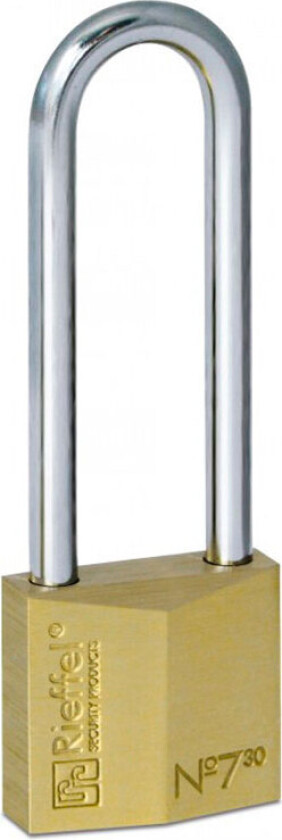 7/30 HB64 KA01 Messing hengelås (30 mm)