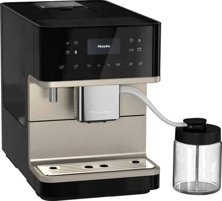 Miele CM 6360 Milk Perfection Espressomaskin (1,8 liter) Obsidian Black/Metallic