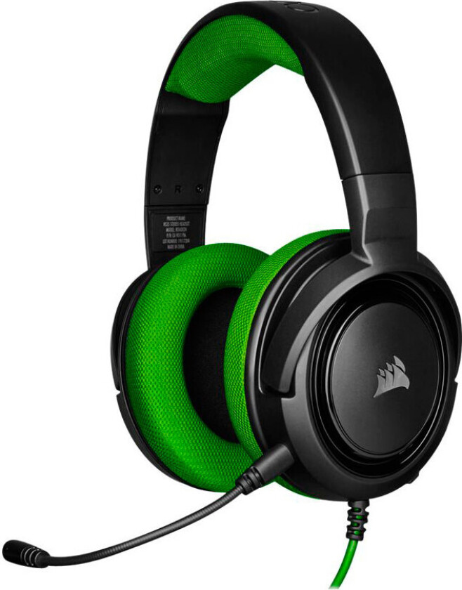HS35 Gaming Headset (3,5 mm) Grønn