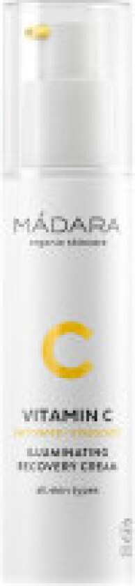 MÀDARA Vitamin C Illuminating Recovery Cream, 50 ml MÀDARA Ansiktskrem