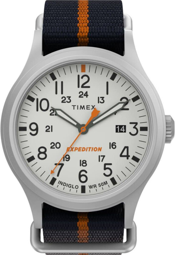 Expedition North Sierra TW2V22800 - Kvarts - Sølv - Herreklokker - Stoff - Mineral