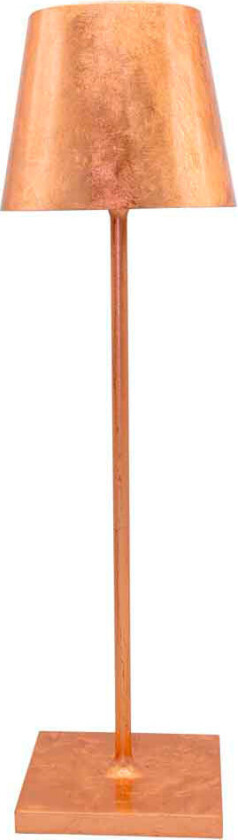 Zafferano Poldina Pro LED-bordlampe (USB) Kobber