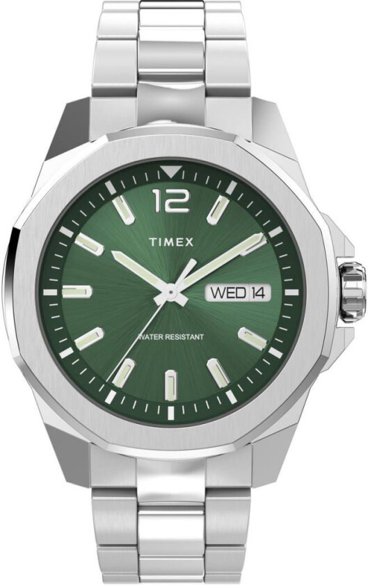 Essex TW2W13900 - Kvarts - Sølv - Herreklokker - Rustfritt stål - ledd m/pin - Mineral
