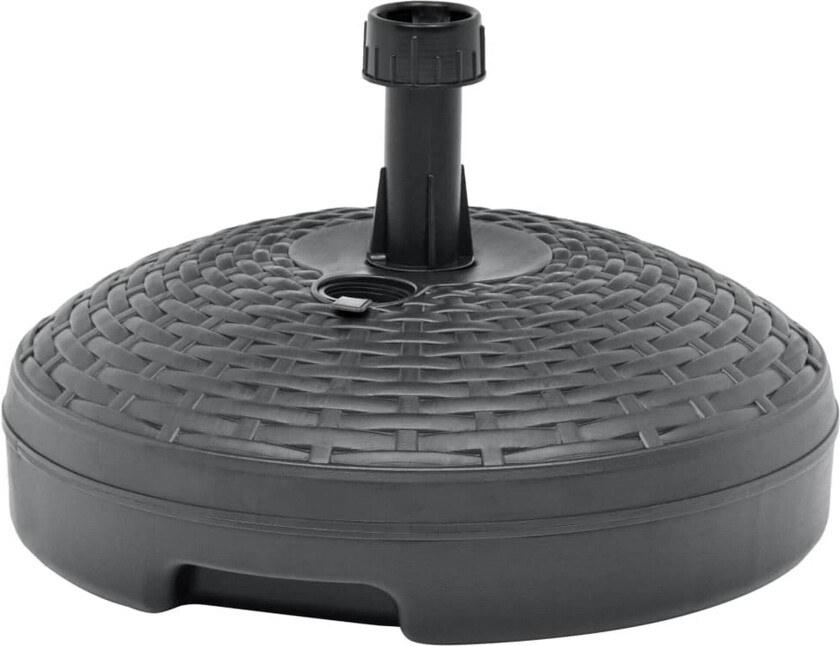 Parasollfot sand/vann 20 L antrasitt plast rotting