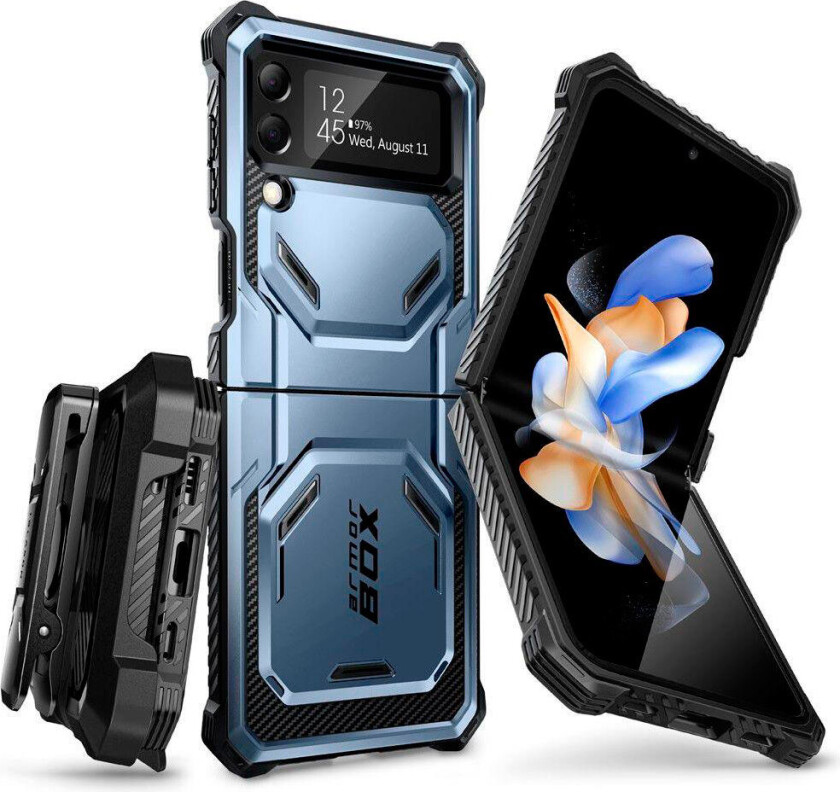 IBLSN Armobox Samsung Galaxy Z Flip 4-deksel (m/flip) tilt