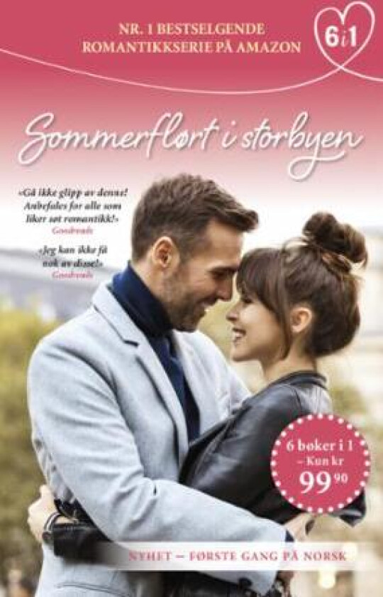 Sommerflørt i storbyen av Sarah M. Eden, Annette Lyon, Lisa Mangum, Heather B. Moore, Luisa Perkins, Janette Rallison