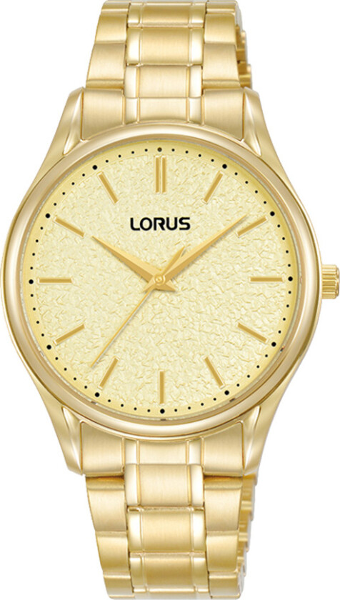 Classic Ladies RG220WX9 - Kvarts - Gull - Dameklokker - Rustfritt stål - ledd m/pin - Mineral