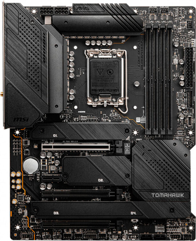 Z690 Tomahwk WiFi hovedkort, LGA 1700, DDR5 ATX