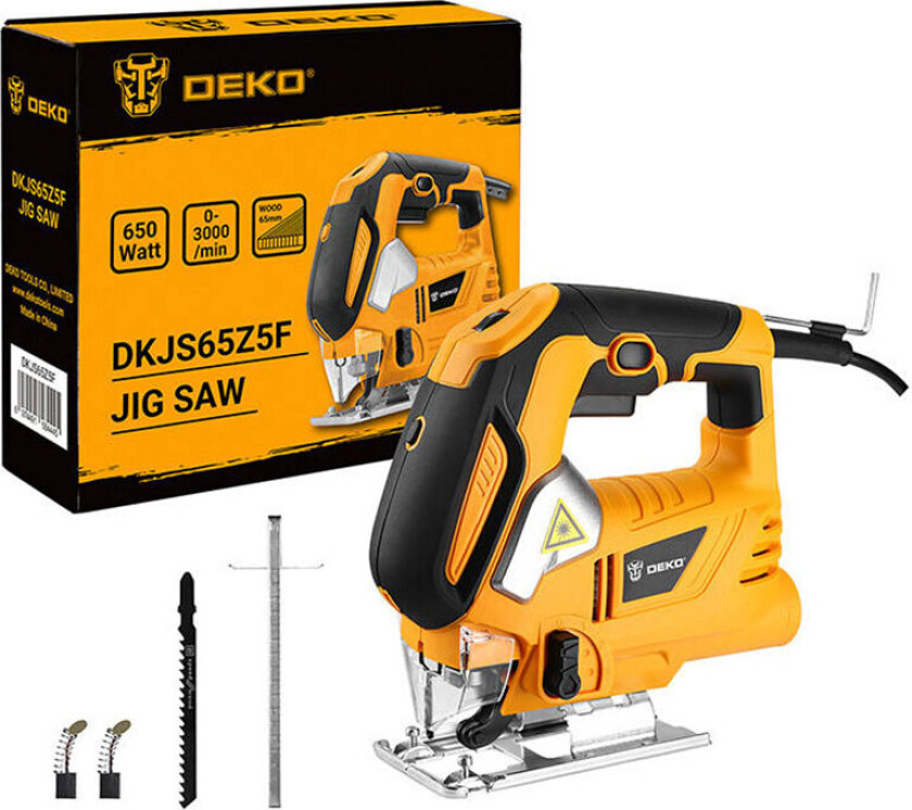 Deko Tools stikksag - 65 mm (650 W)