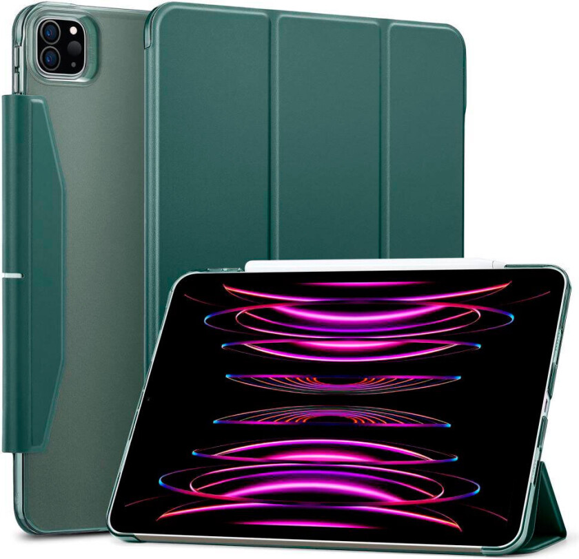 ESR Ascend Trifold-deksel iPad Pro 2021/2022 (12,9 tm) Skoggrønn