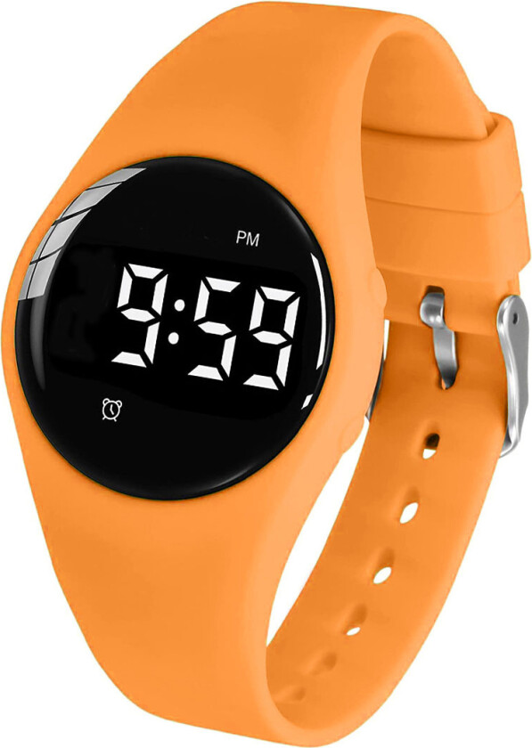 Vibrating Reminder Watch 15 Alarms FIBEX15V2ORANGE - Digital - Oransje - Unisex - Silikon - Akryl