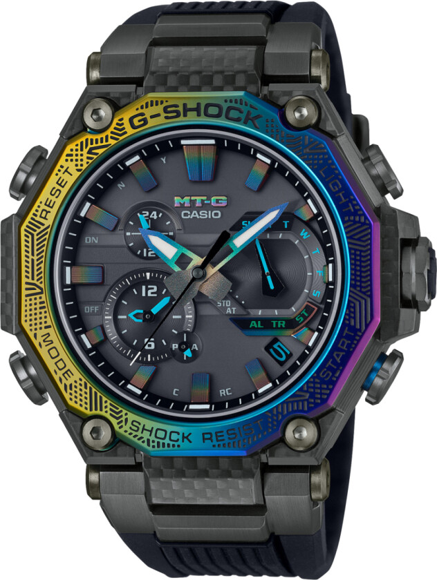 G-Shock Limited Edition MTG-B2000YR-1AER - Kvarts - Sort - Herreklokker - Resin - Safir