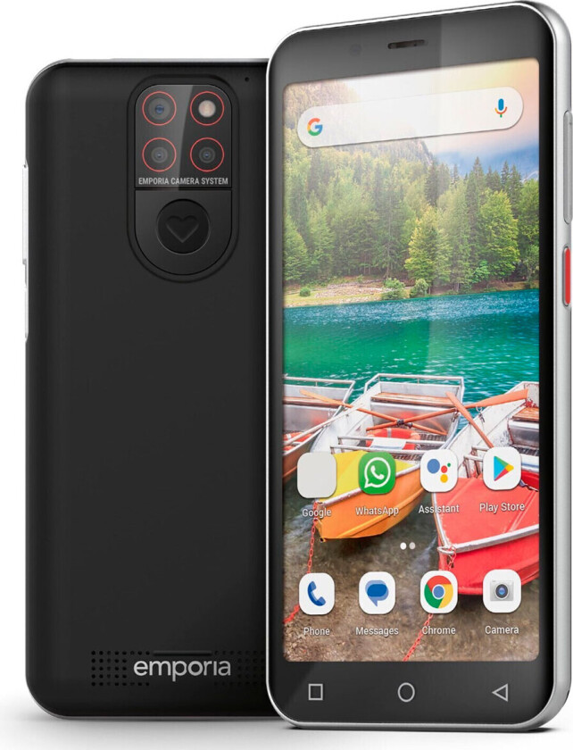 Emporia Smart 5 Mini Smartphone (32GB) Svart