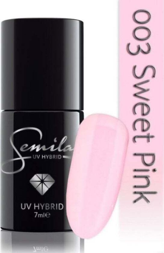 SEMILAC UV Hybrid hybridlakk 003 Sweet Pink 7ml