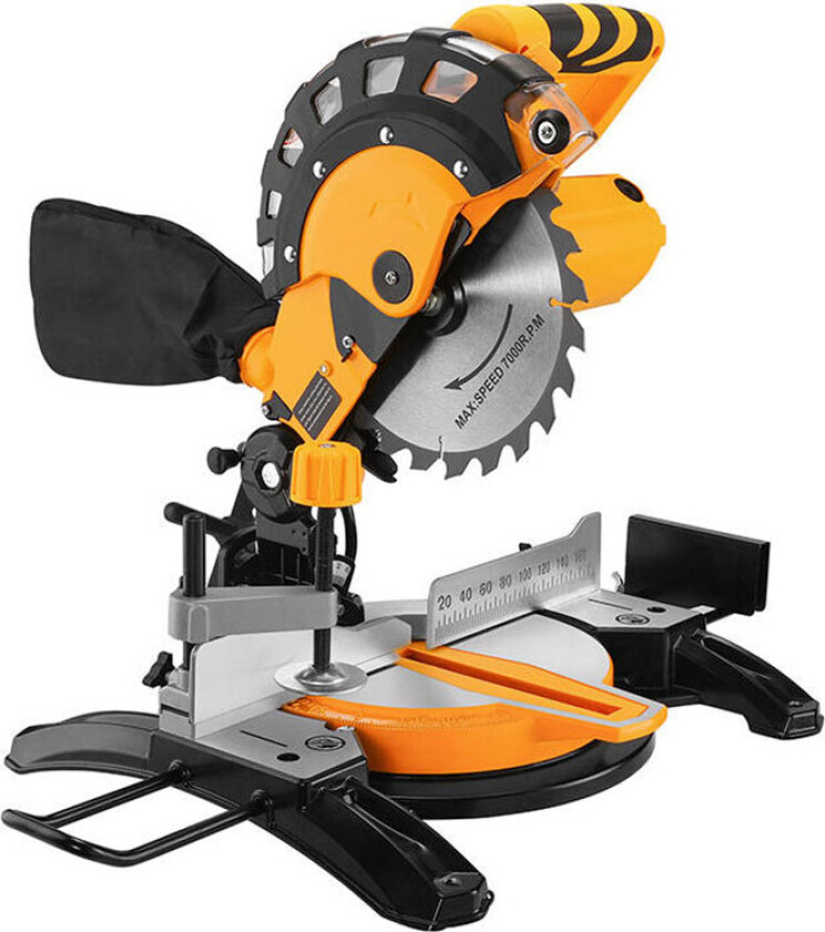 Deko Tools gjæringssag - 210 mm (1450W)