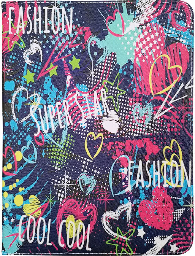 GreenGo Universal Tablet Cover (9-10tm) Graffiti Girl