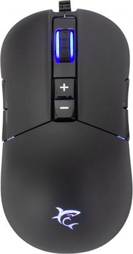 White Shark GM-9005 Gaming Mus m/9 knapper (10000DPI) Svart