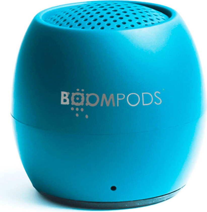 Boompods Zero Talk Alexa Mini Bluetooth-høyttaler - blå