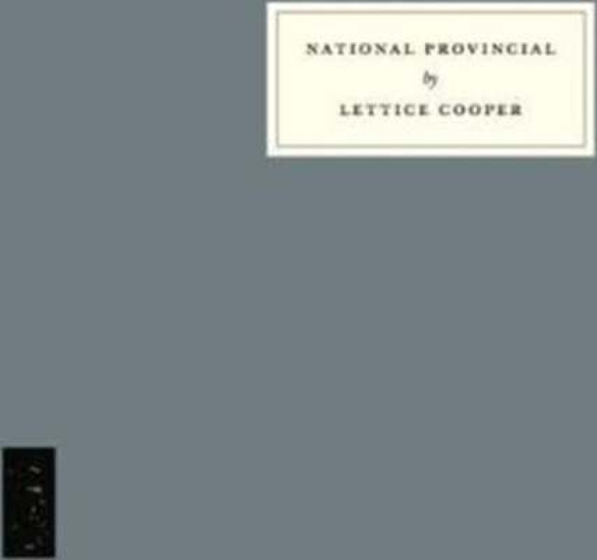 National Provincial av Lettice Cooper