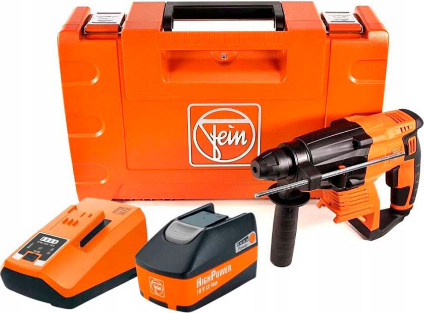 Fein ABH 18 Accu hammerbor med batteri + lader (18V)