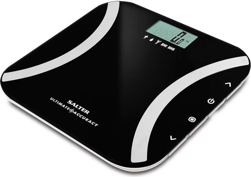 Salter 9173 BK3R Elektronisk Badevekt m/Analysator (180kg)