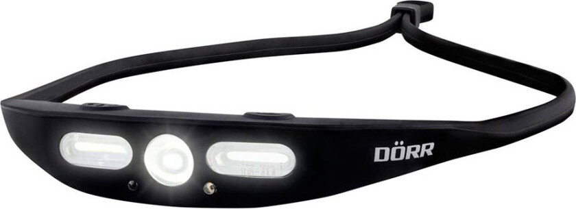 DÃRR utendørs LED-hodelykt m/sensor (50m)