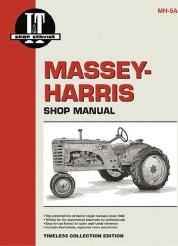 Massey Harris 21 Colt, 23 Mustang, 33-555 Tractor Service Repair Manual av Haynes Publishing