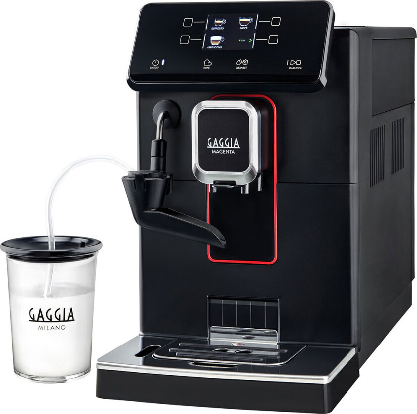 Gaggia RI8701/01 Magenta Milk Espressomaskin (1,5 liter)