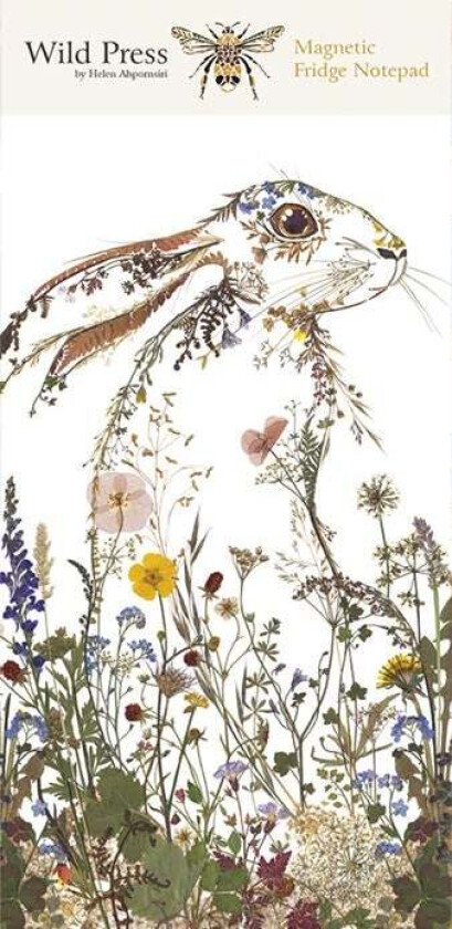 Notatblokk Magnetisk Wp Wild Flower Hare